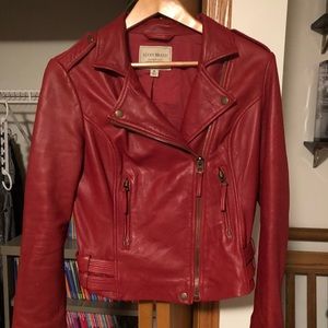 Lucky Brand Major Moto REAL LEATHER Jacket